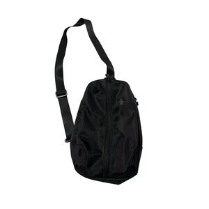Original Penguin  Sling Bag Black Nylon Crossbody Backpack Shoulder Travel Bag